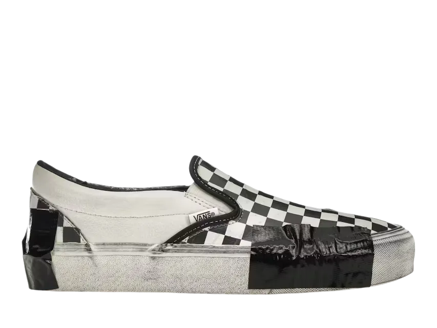 Vans Classic Slip-On VLT LX Lux Duct Tape Checkerboard US M 8.5